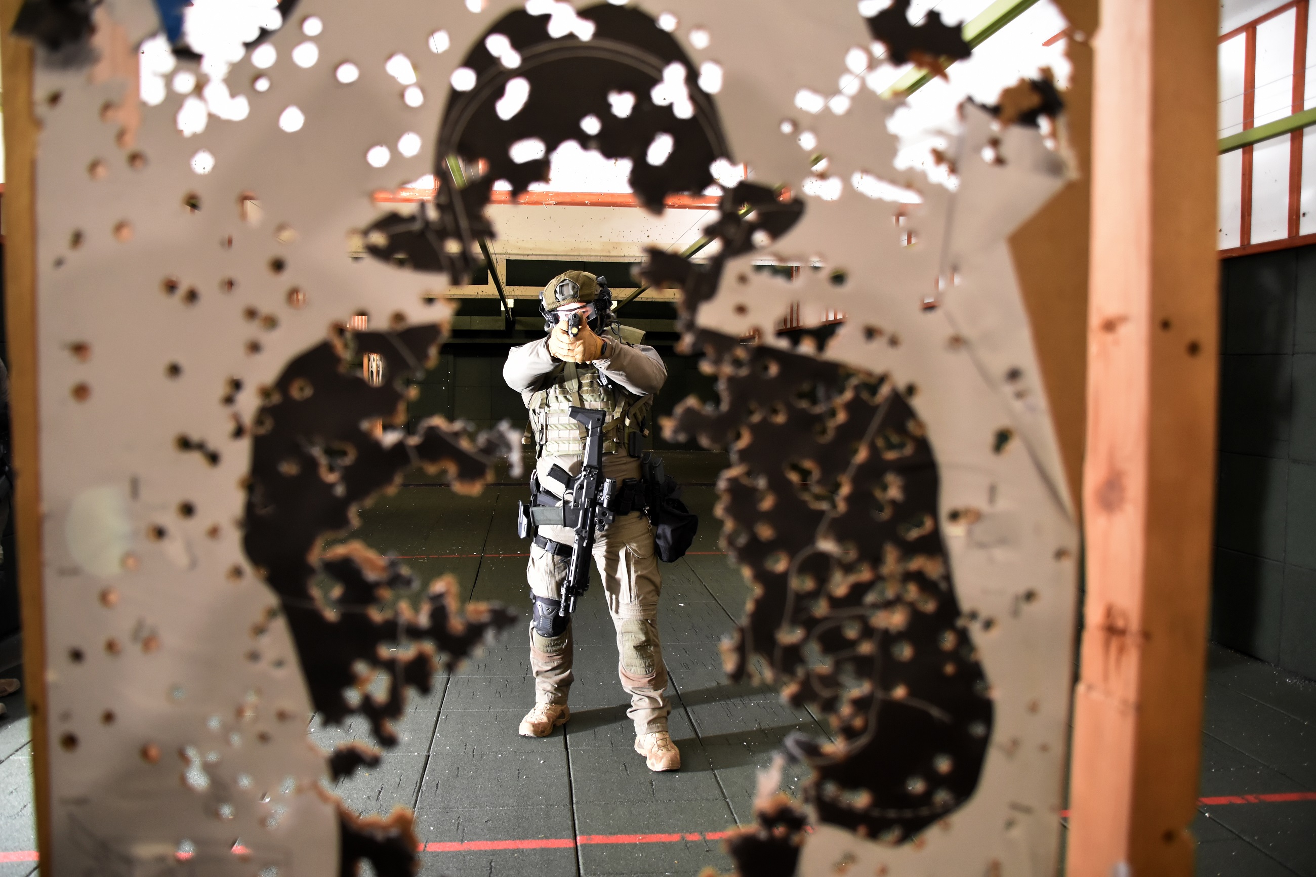 Szkolenie na strzelnicy